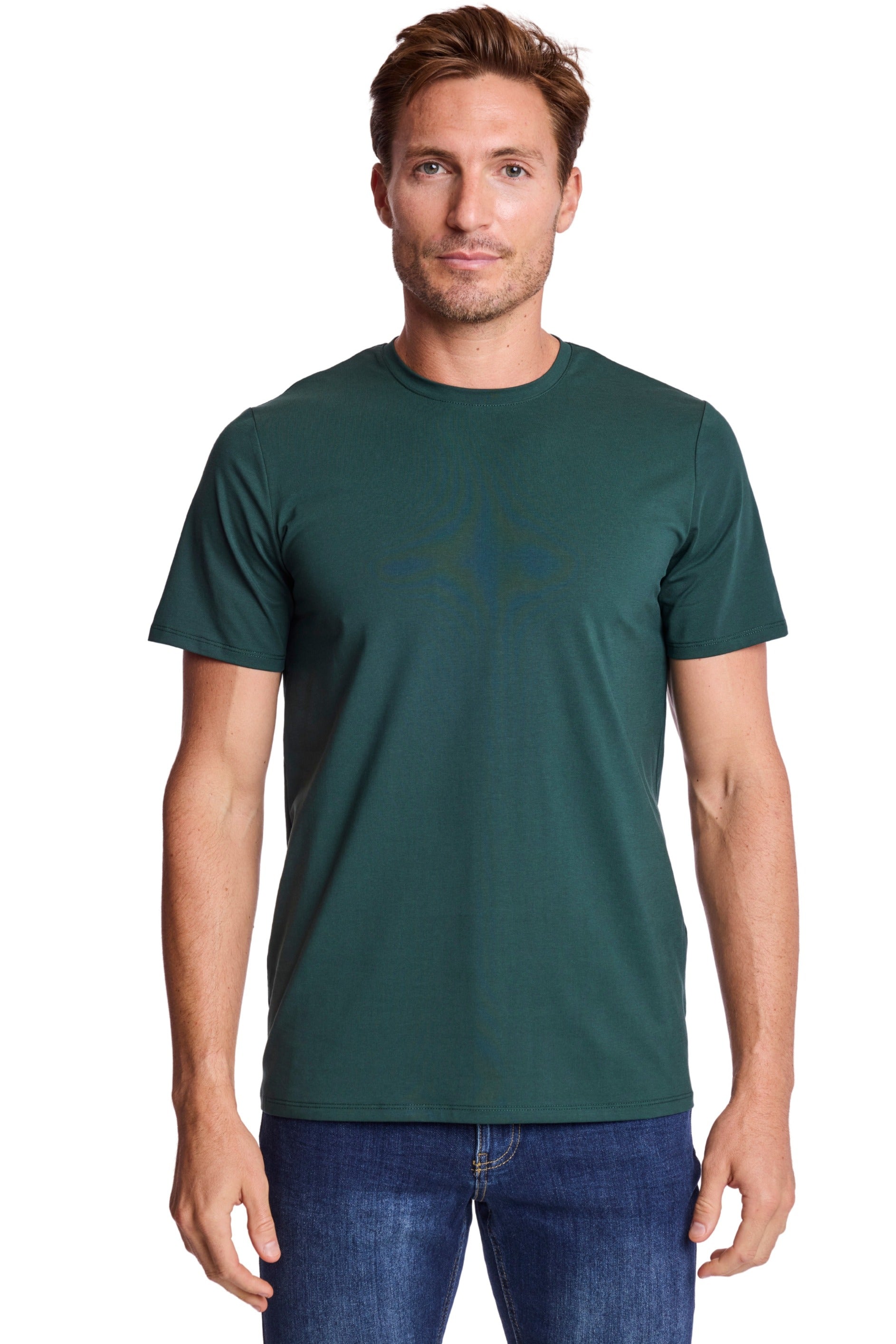 Lucas Crew T - Forest Green