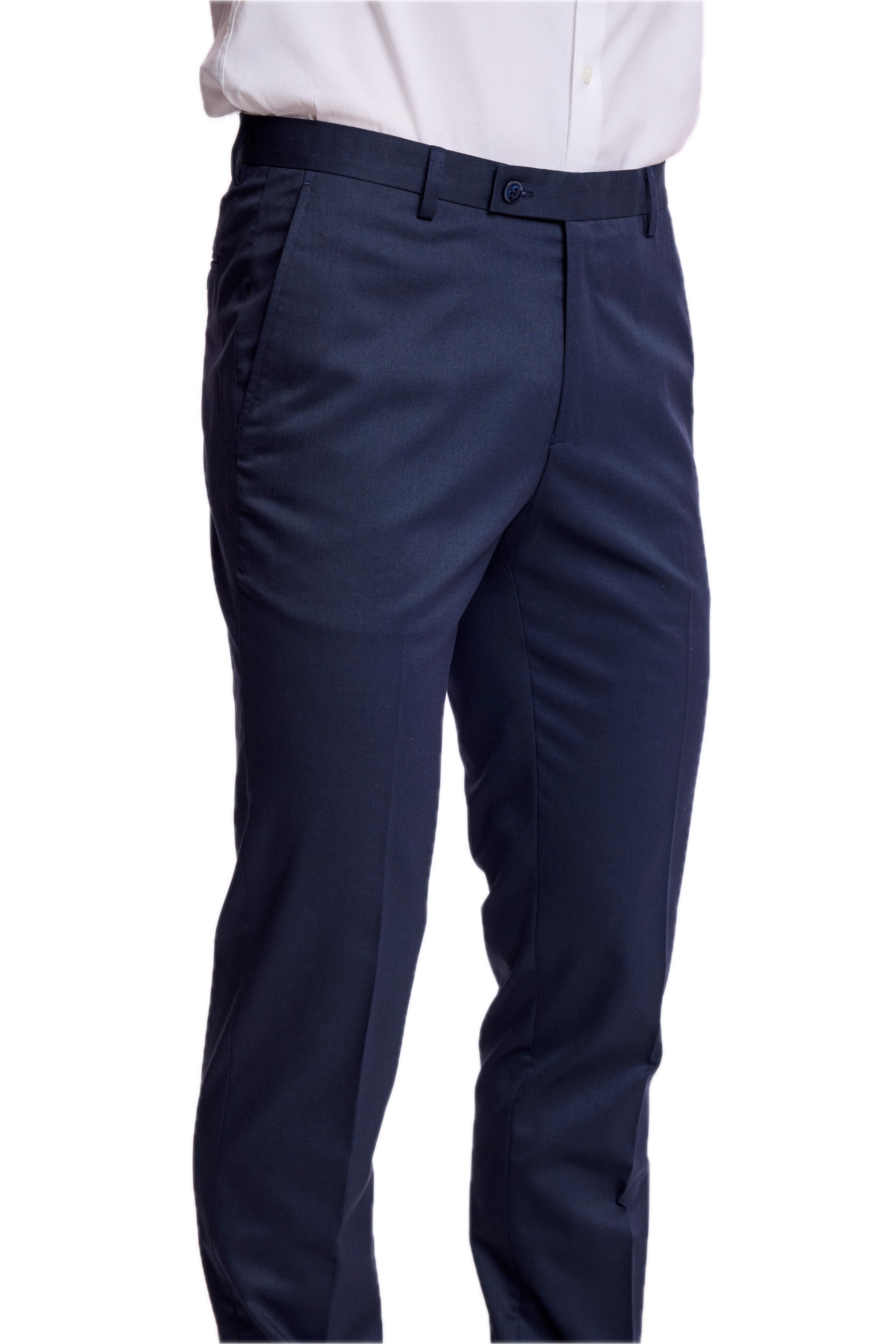 Downing Pants - slim - Solid Navy