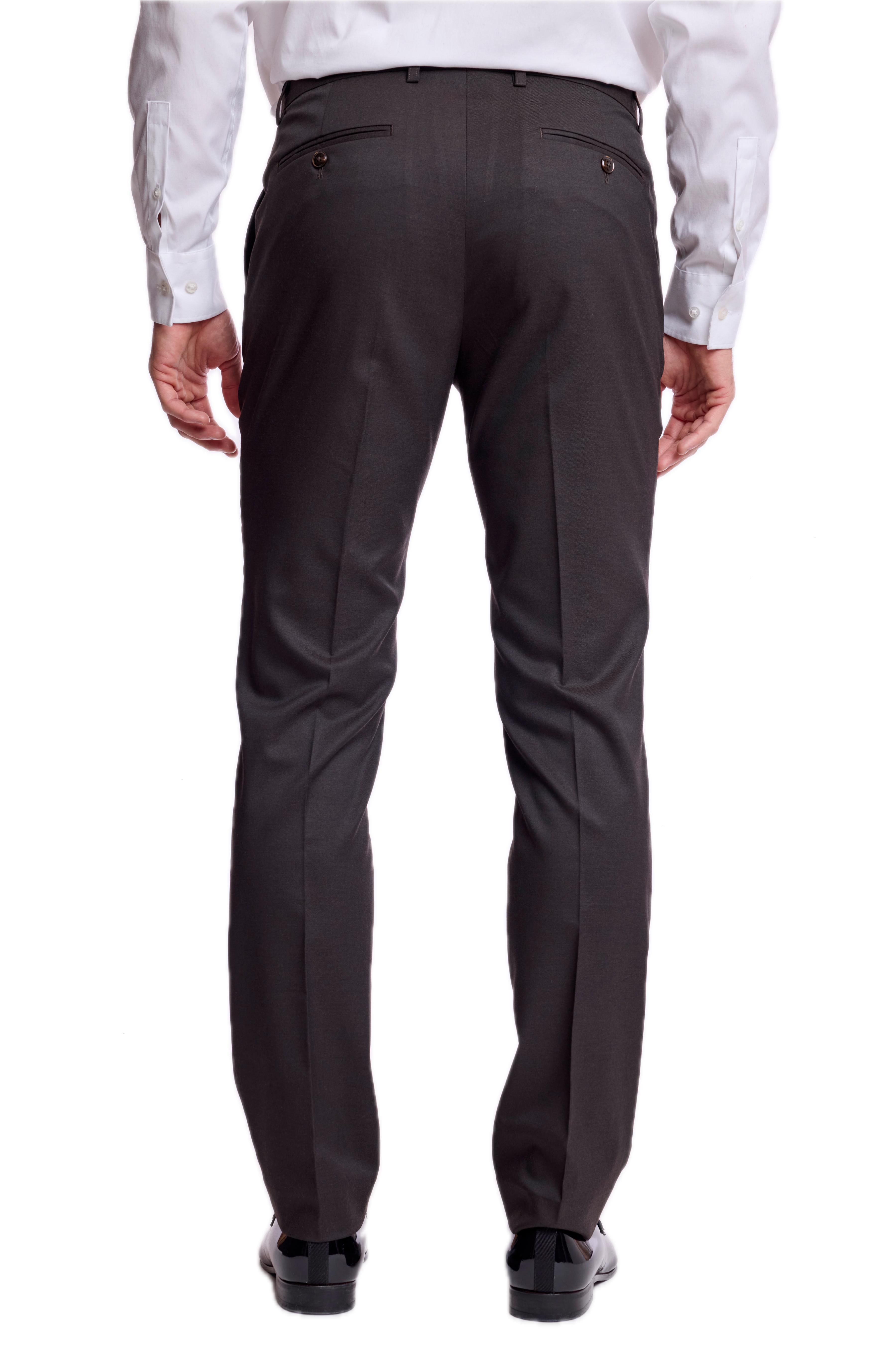 Downing Pants - slim - Dark Chocolate
