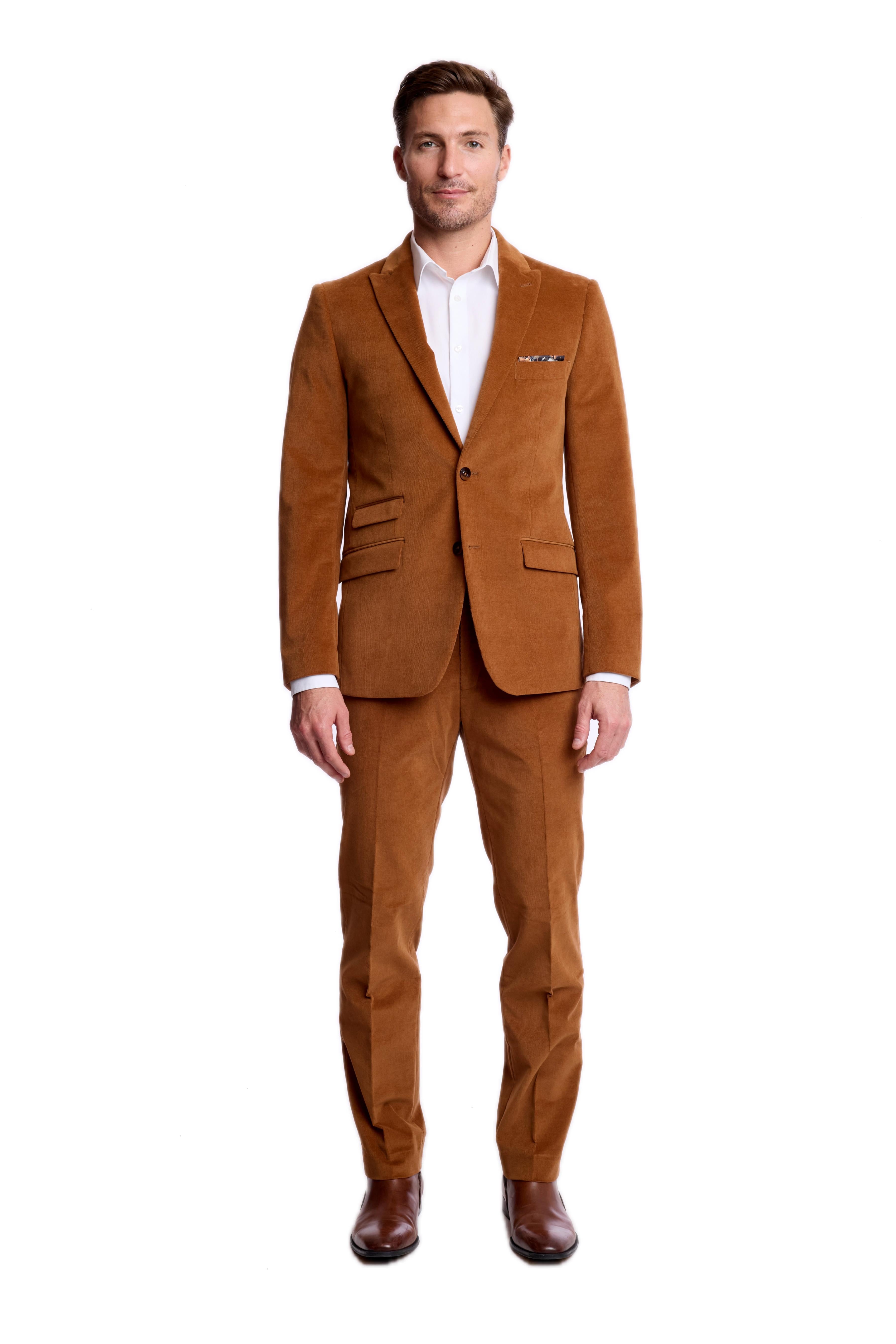 Ashton Peak Jacket - slim - Caramel Coffee