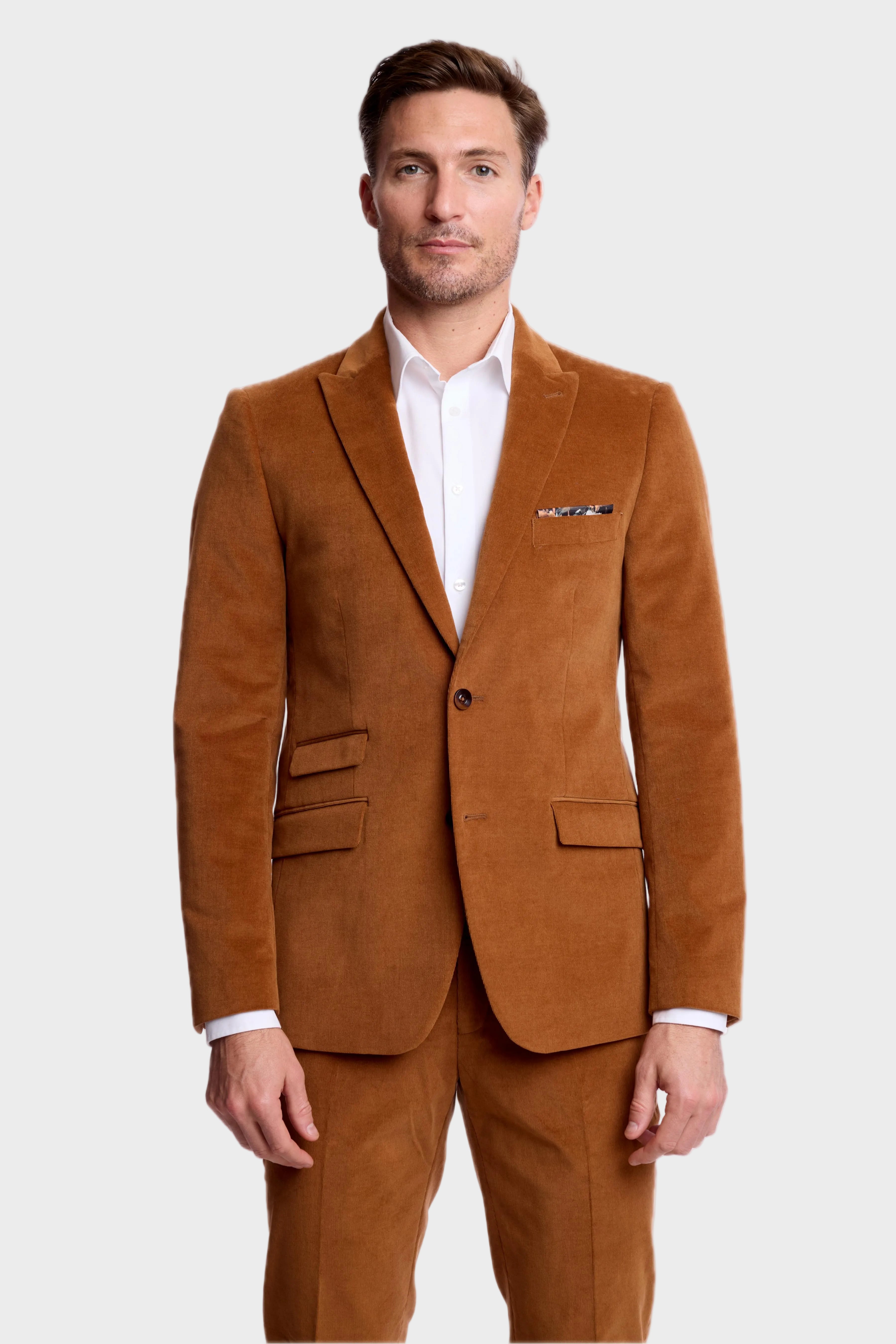 Ashton Peak Jacket - slim - Caramel Coffee