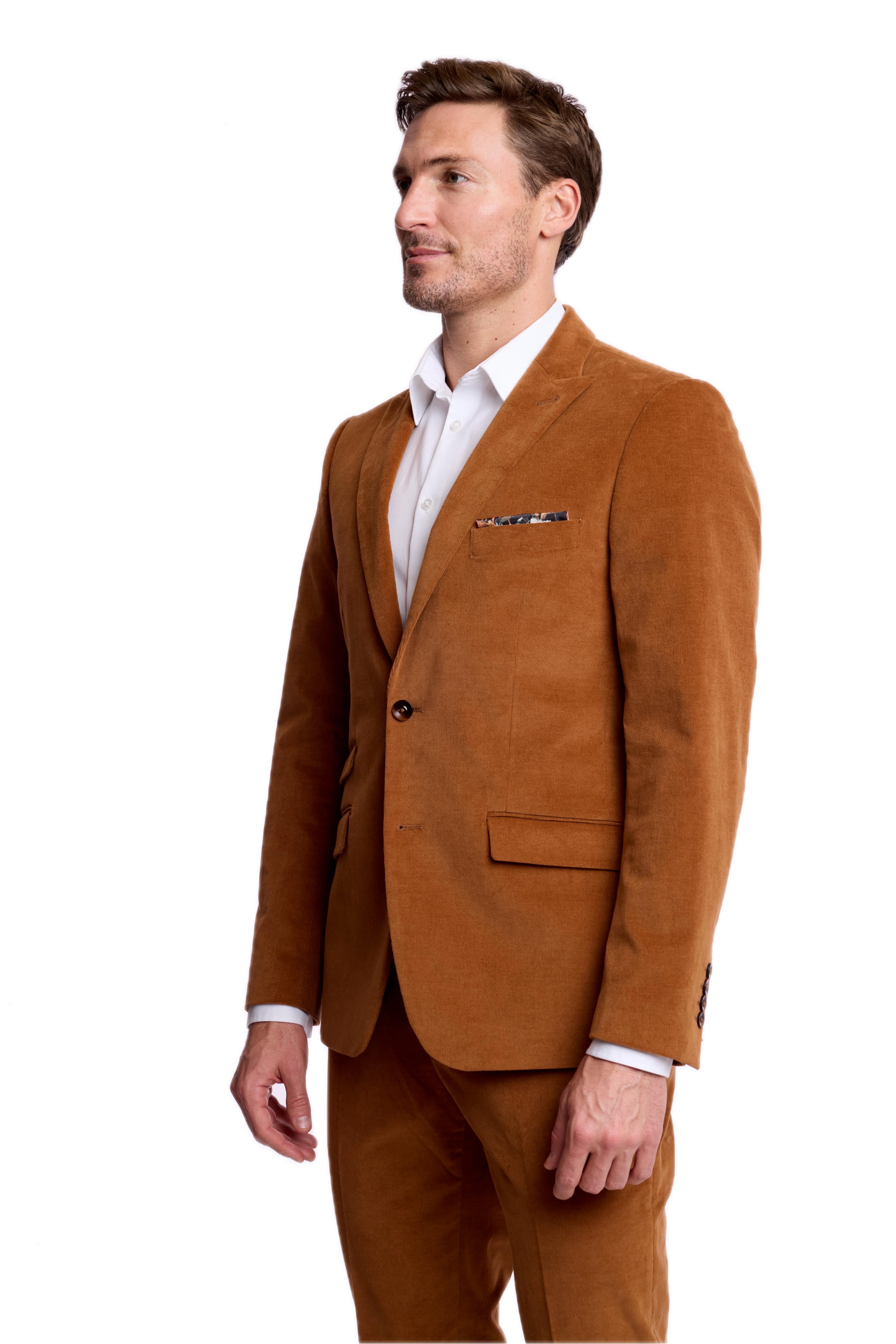 Ashton Peak Jacket - slim - Caramel Coffee