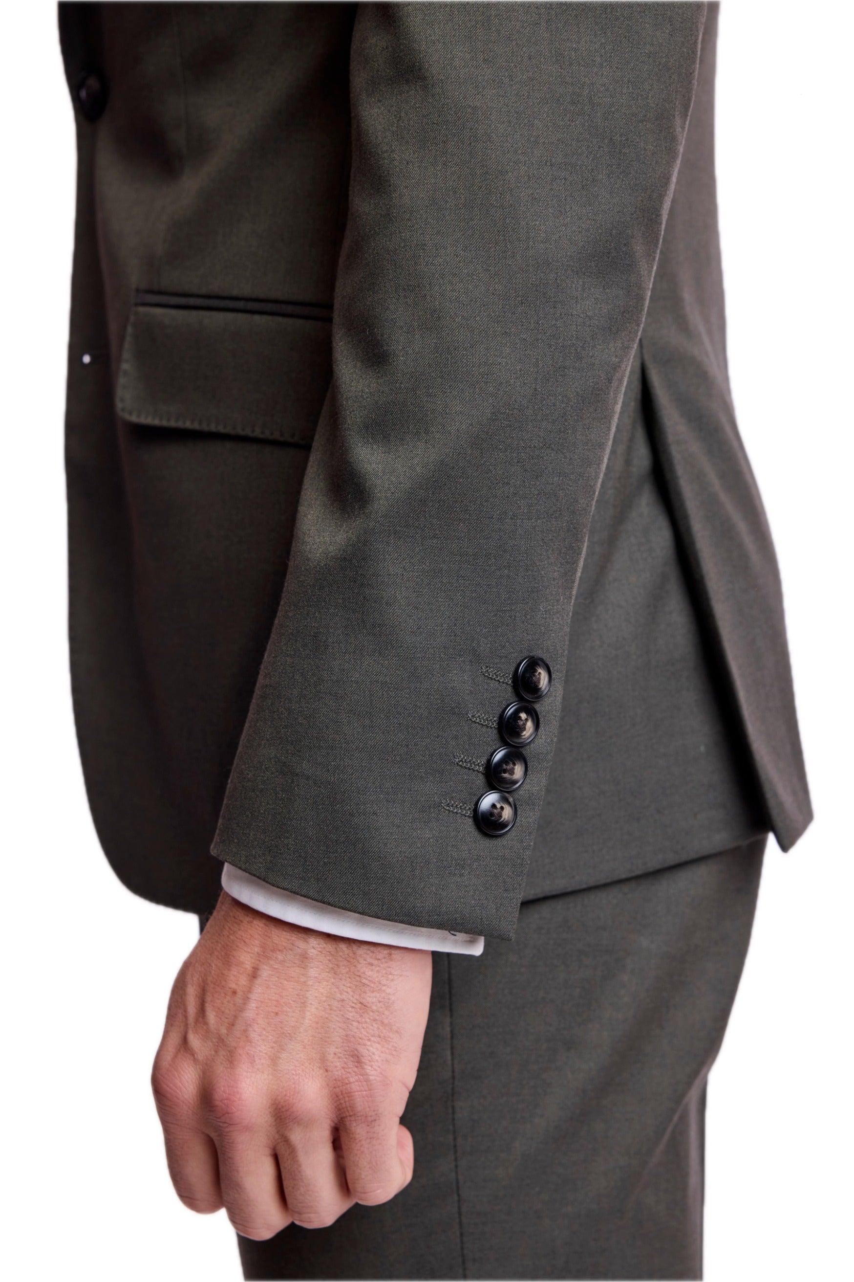 Ashton Peak Jacket - slim - Dark Olive Green