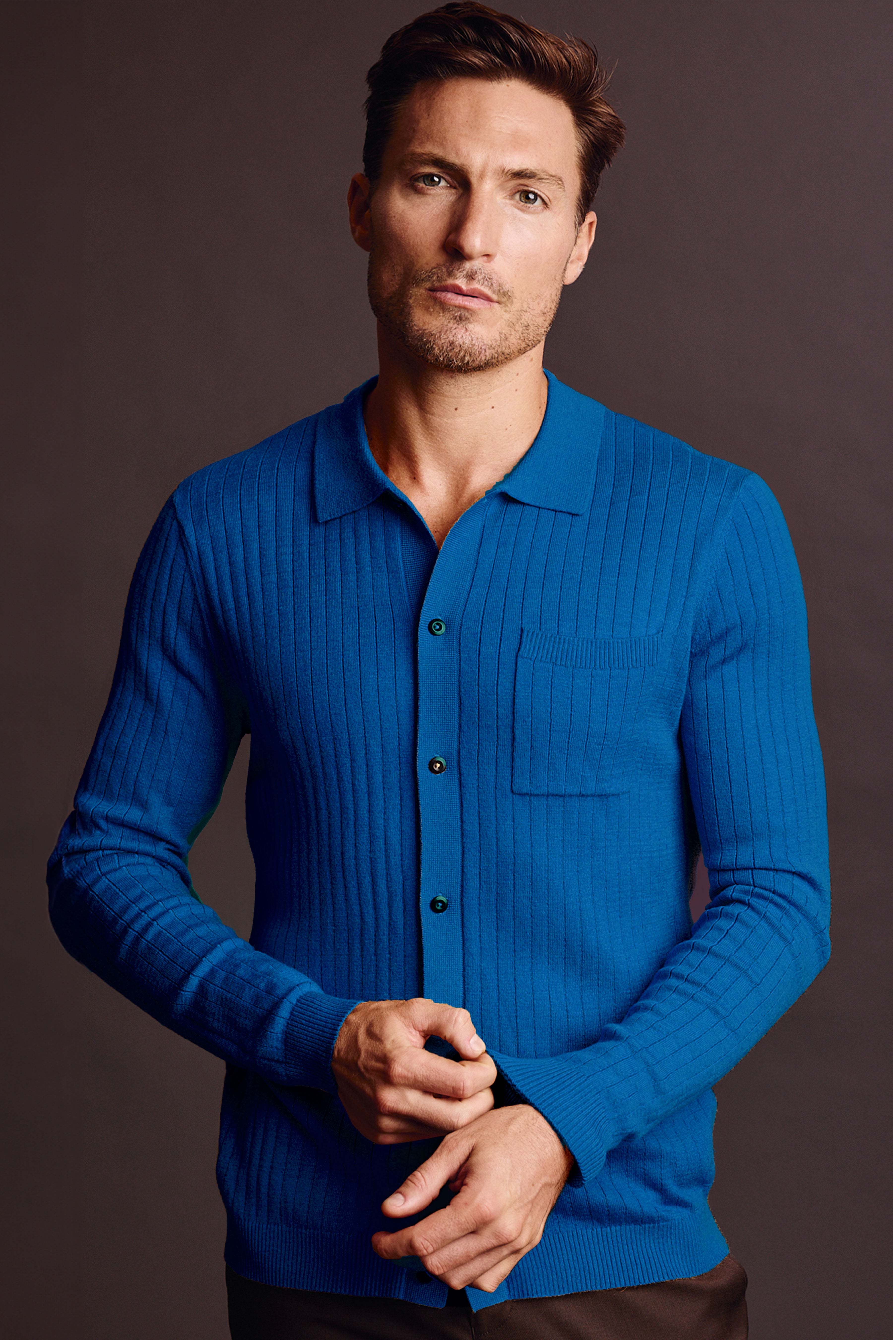 Full Placket Polo - Transformative Teal
