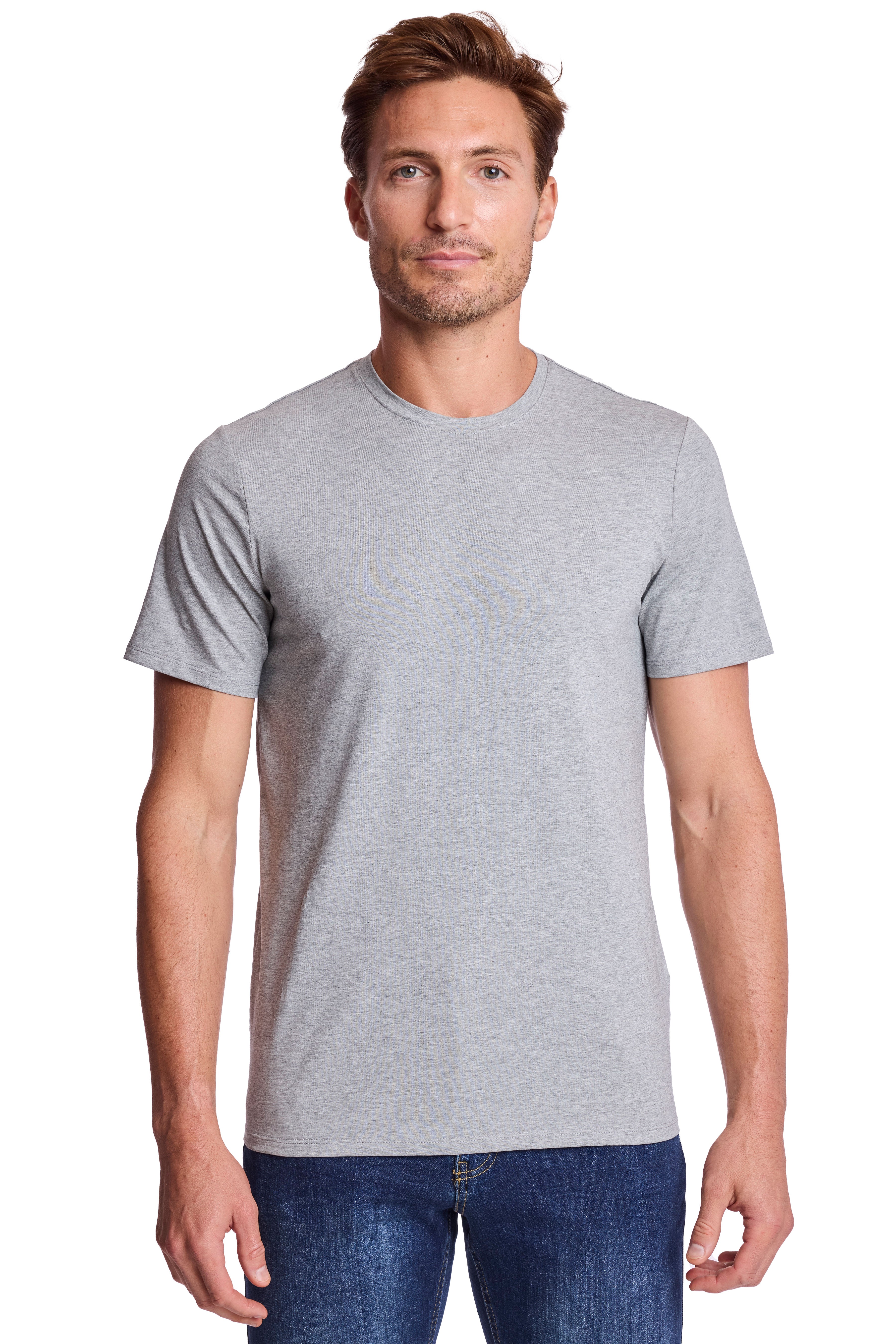 Lucas Crew T - Light Grey