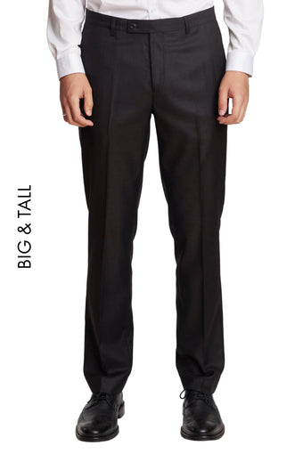 Big & Tall Downing Pants - Soft Black Shark