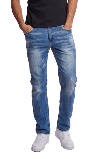 Rebel Denim Jeans - Light Destroy